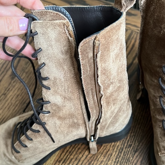 Massimo Dutti suade boots size 39 - Picture 4 of 5